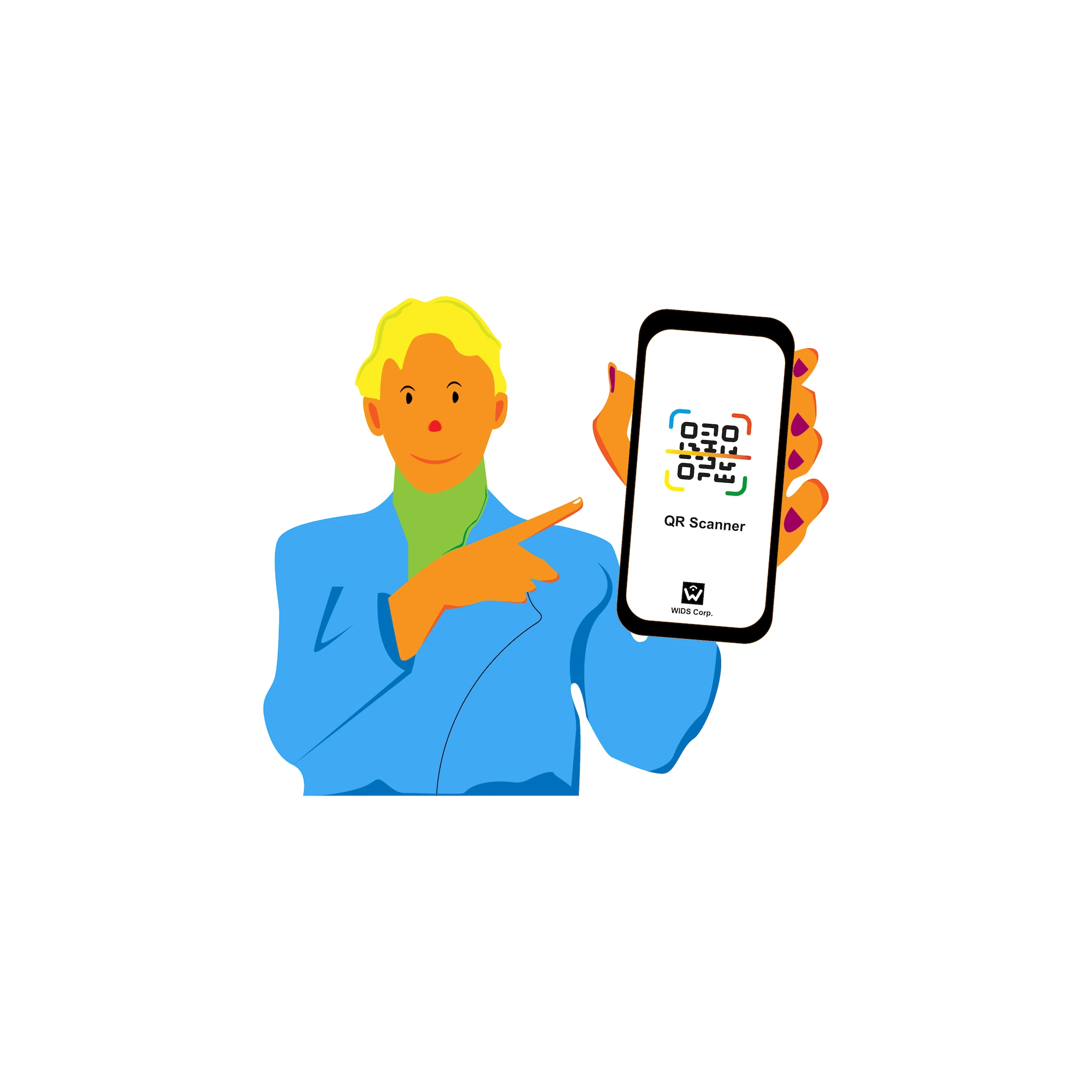 QR Scanner App from WIDS Corp. promotion